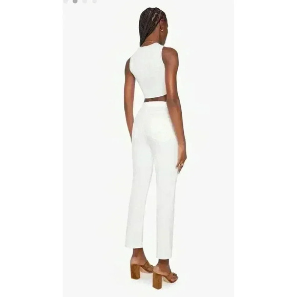 NWT Mother High Waisted Rider Ankle in Fairest Of Them All Straight Jeans 33 - Picture 2 of 16
